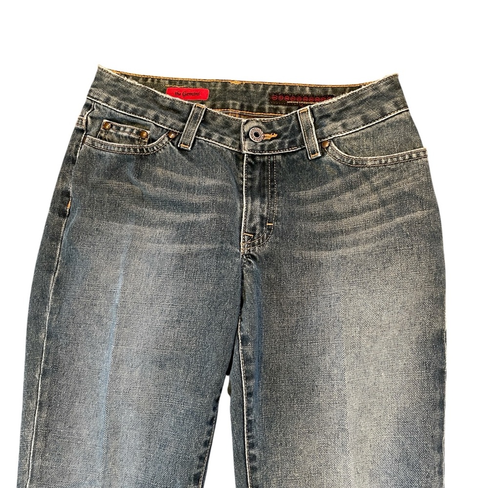 AG Adriano Goldschmied The Gemini Frayed Edge‎ Bootcut Jeans Size 27 - Picture 2 of 9
